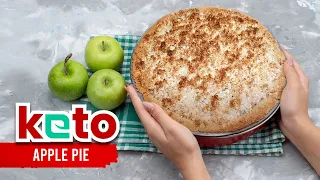 Keto Apple Pie Recipe - (No APPLES Were Used In This 3 min Video!)