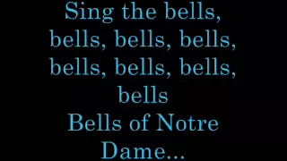 The Bells of Notre Dame   Lyrics