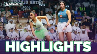 "Firing Back!" | El Hammamy v El Sherbini | QTerminals Qatar Classic 2023 | FINAL HIGHLIGHTS!