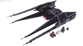 LEGO Star Wars The Last Jedi Kylo Ren's TIE Fighter review! 75179