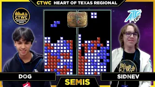 CTWC 2023 Heart of Texas Super Regional - GOLD Semis DOG vs SIDNEV