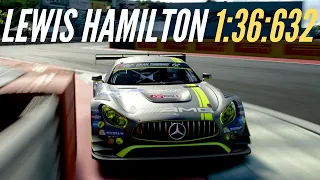 GT Sport - Beating Lewis Hamilton - Dragon Trail DLC 1:36:632