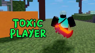 Beating a Toxic Player with Cobalt in Roblox Bedwars