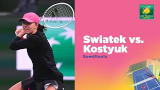 Iga Swiatek vs Marta Kostyuk Highlights | Indian Wells 2024