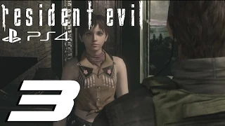 Resident Evil HD Remaster (PS4) - Chris Walkthrough Part 3 - Rebecca's Piano & Wind Crest