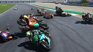 MotoGP 20 Big Crashes #7 (Ps4 HD)