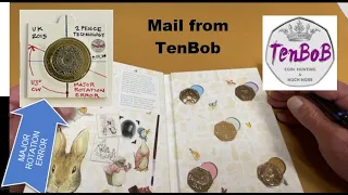 Mail Time - Surprise Package from @TenBob (error coin & more)