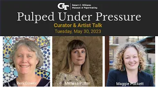 Artist Talk: Pulped Under Pressure Part 1