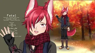 [ LIVE2D ] Vtuber model rigging showcase: Fatal the Fox V.2