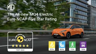 MG4 Electric receives five-star rating in Euro NCAP tests