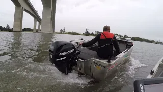 Fishing the Port of Brisbane.