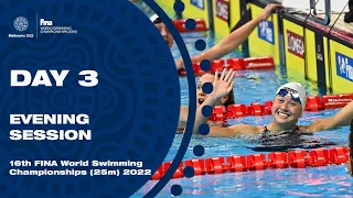 LIVE | FINALS | FINA World Swimming Championships (25m) 2022 | Melbourne | Day 3 | Evening Session