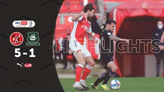 Highlights | Fleetwood Town 5-1 Plymouth Argyle