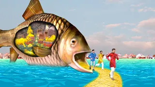 जादुई दरवाज़ा मछली  Magical Door Funny Funny Hindi Comedy Video