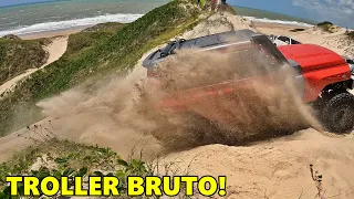 TROLLER SE ENTERROU NA DUNA PARAÍBA