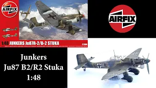 Airfix Ju87 Stuka R2/B2 1:48 Full build