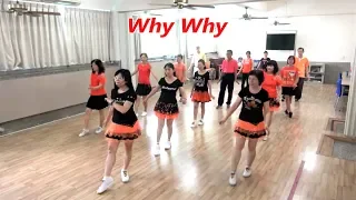 Why Why｜Line Dance by Frank Trace｜Demo & Walkthru｜為什麼是我｜含導跳｜4K