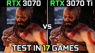 RTX 3070 vs RTX 3070 Ti | Test in 17 Games | 1080p & 1440p | 2023