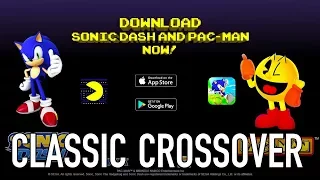 Sonic Dash & PACMAN Heroes - iOS/Android - Classic crossover (Trailer)