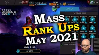 Mass Rank Ups - May 2021 | Marvel Contest of Champions