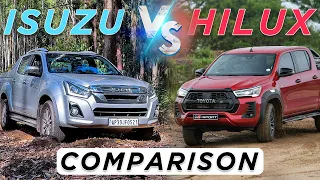 Buy Isuzu Dmax Vcross instead of Toyota Hilux? Here’s why!