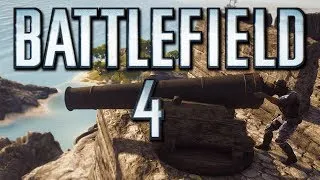 Battlefield 4 Online Funny Moments - Cannon Ball vs Jet, Glitches, Helicopter Challenge! (Funtage)