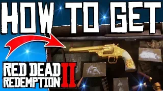 RDR2: How To Get  SECRET GOLD REVOLVER - Best Weapon In Game - Otis Miller Revolver - Full Guide