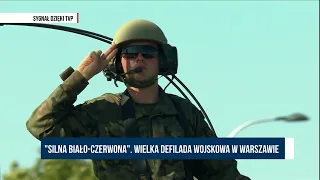 SILNA BIAŁO-CZERWONA. Wielka defilada wojskowa w Warszawie | TV Republika