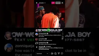 Soulja boy brings Lil Romeo On Stage during Verzez with Bow Wow