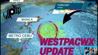 Developing Tropical low in the Philippine Sea, Westpacwx Update