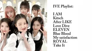 IVE PLAYLIST SONGS ALBUM | IVE I AM