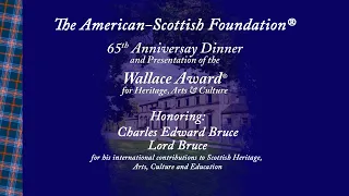 #ScotsinUS Spotlight: Charles Lord Bruce - American Scottish Foundation's Wallace Award