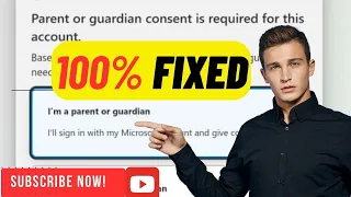 Parent or guardian consent is required for this account Microsoft |100% Problem Solve(2024) in Hindi