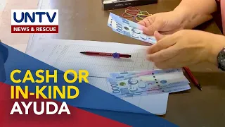 P1K ayuda sa apektado ng ECQ, nakadepende sa LGU kung in-kind o cash