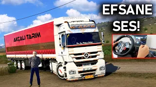 AMAROK'LA TIR ALMAYA GİDİYORUZ! EFSANE AXOR MODU ETS 2 MOD Logitech G29