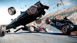 GRID Autosport Formula Crashes