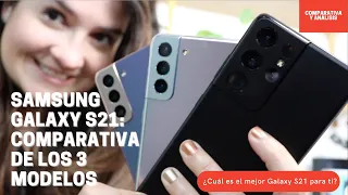 Galaxy S21 Vs Galaxy S21+ Vs Galaxy S21 Ultra: Comparativa para comprar el mejor smartphone de 2021