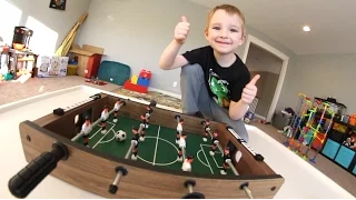 FATHER SON MINI FOOSBALL!