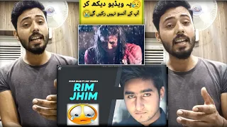 Heart Touching Song 💔 | Rim Jhim | Khan Saab | Magical Voice | Reaction Video | Sing With Me 😥