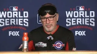 WS2016 Gm7: Maddon on winning the World Series