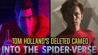 Tom Holland's Deleted 'Into the Spider-Verse' Cameo Details