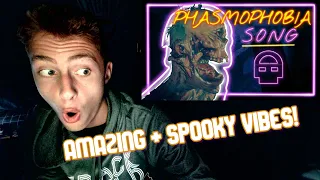 DHEUSTA GETS A LITTLE SPOOKY! Who You Gonna Call? - Phasmophobia SONG ~ DHeusta | REACTION