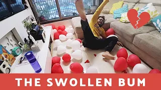 Bursting Balloons From BUM | Husband Wife Challenge | Ss Vlogs :-)