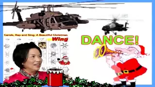 ❤ Santa Claus on a helicopter ❤ Wing  ❤