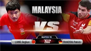 Liang Jingkun vs Patrick Franziska | R16 | T2 Diamond Malaysia