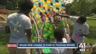 Splash Mob looking to fund KC fountain repairs