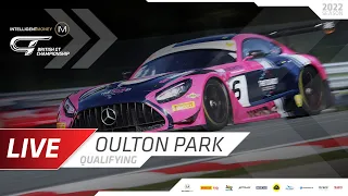 LIVE | Qualifying | Oulton Park | Intelligent Money British GT Championship