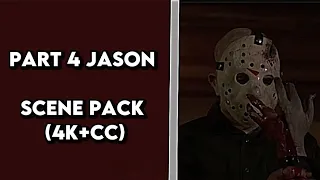 Part 4 Jason Voorhees scene pack | (4K+CC)