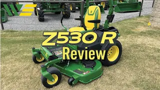 2023 John Deere Z530R Zero Turn Mower Review & Walkaround