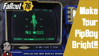 How to Change your PipBoy/Flashlight color